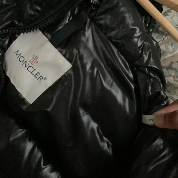 ❤️ MONCLER RARE All Black Authentic 💯 - Picture 9 of 11